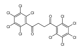 1,4-Bis-(pentachlorphenyl)-butandion-(1,4) Structure