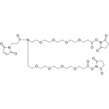 N-Mal-N-bis(PEG4-NHS ester)图片