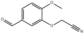2-(5-formyl-2-methoxyphenoxy)acetonitrile结构式