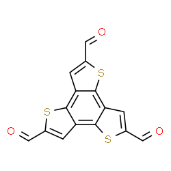 苯并[1,2-B:3,4-B':5,6-B']三噻吩-2,5,8-三醛结构式