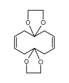 cyclodeca-3,8-diene-1,6-dione bis(ethylene acetal) Structure