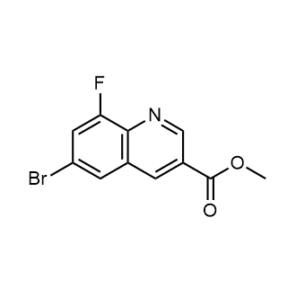 6-溴-8-氟喹啉-3-甲酸甲酯图片