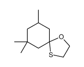 7,7,9-trimethyl-1-oxa-4-thiaspiro[4.5]decane Structure