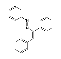 1,2-diphenylethenyl(phenyl)diazene结构式