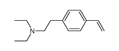 N,N-diethyl-p-vinylphenethylamine结构式