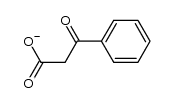 3-oxo-3-phenylpropionate structure