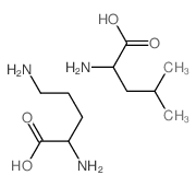 2-amino-4-methylpentanoic acid,2,5-diaminopentanoic acid Structure