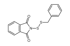 N-((phenylmethyl)dithio)phthalimide Structure