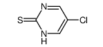 2(1H)-Pyrimidinethione, 5-chloro- (9CI) Structure