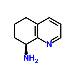 (8S)-5,6,7,8-四氢-8-氨基喹啉结构式