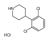 4-(2,6-Dichloro-Phenyl)-Piperidine Hydrochloride Structure