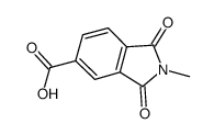 2-甲基-1,3-二氧代异吲哚啉-5-羧酸结构式