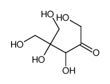 1,3,4,5-tetrahydroxy-4-(hydroxymethyl)pentan-2-one Structure