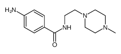 Benzamide, 4-amino-N-2-(4-methyl-1-piperazinyl)ethyl-结构式