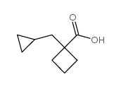 Cyclobutanecarboxylic acid, 1-(cyclopropylmethyl)- (9CI)结构式