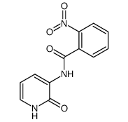 3-(2-nitro-benzoylamino)-1H-pyridin-2-one Structure