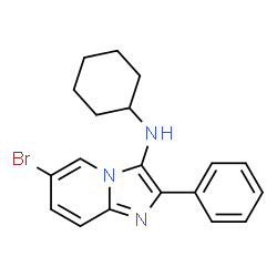 6-Bromo-N-cyclohexyl-2-phenylimidazo[1,2-a]pyridin-3-amine picture