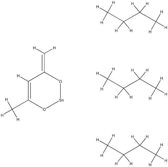 tributyl(pentane-2,4-dionato-O,O')tin结构式