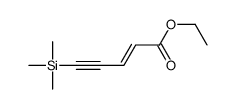 ethyl 5-trimethylsilylpent-2-en-4-ynoate Structure