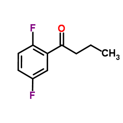 1-(2,5-Difluorophenyl)-1-butanone Structure