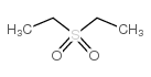 DIETHYL SULFONE structure