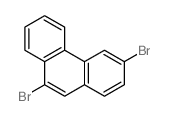 3,9-dibromophenanthrene Structure