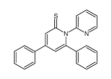 4,6-diphenyl-1-pyridin-2-ylpyridine-2-thione结构式