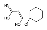 N-carbamoyl-1-chlorocyclohexane-1-carboxamide结构式