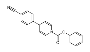 phenyl 4-(4-cyanophenyl)-4H-pyridine-1-carboxylate Structure