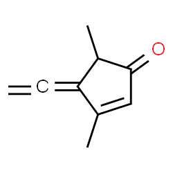 2-Cyclopenten-1-one, 4-ethenylidene-3,5-dimethyl- (9CI) structure