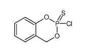 2-chloro-2-sulfanylidene-4H-1,3,2λ5-benzodioxaphosphinine结构式