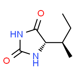 2,4-Imidazolidinedione, 5-[(1R)-1-methylpropyl]-, (5S)- (9CI) structure