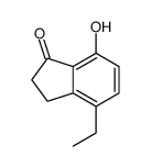 4-ethyl-7-hydroxy-2,3-dihydroinden-1-one Structure