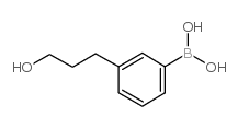 3-(3-羟基丙基)苯基硼酸结构式