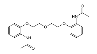 bis-[2-(2-acetylamino-phenoxy)-ethyl] ether结构式