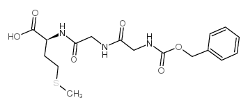 L-methionine, n-[n-[n-[(phenylmethoxy)carbonyl]glycyl]glycyl]- (9CI) Structure