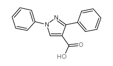 1,3-二苯基-1H-吡唑-4-羧酸图片