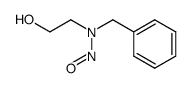 2-(N-nitroso-N-benzylamino)ethanol Structure