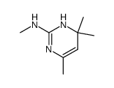 2-Methylimino-4,4,6-trimethyl-1,2,3,4-tetrahydropyrimidin Structure