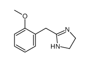 2-[(2-methoxyphenyl)methyl]-4,5-dihydro-1H-imidazole Structure