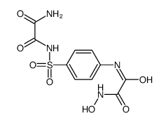 N-[4-[(hydroxycarbamoylformyl)amino]phenyl]sulfonyloxamide picture