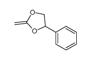 2-methylidene-4-phenyl-1,3-dioxolane Structure