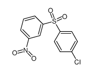 3-(4-chlorophenylsulfonyl)-1-nitrobenzene结构式