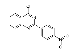 4-Chloro-2-(4-nitrophenyl)quinazoline Structure