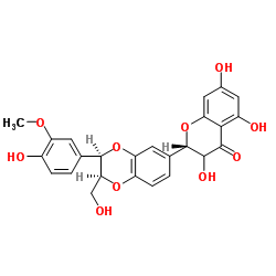 水飞蓟提取物结构式