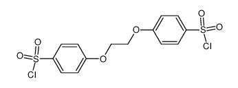 4,4'-ethanediyldioxy-bis-benzenesulfonyl chloride Structure