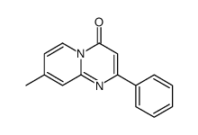 8-methyl-2-phenylpyrido[1,2-a]pyrimidin-4-one结构式