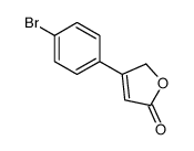 3-(4-bromophenyl)-2H-furan-5-one结构式