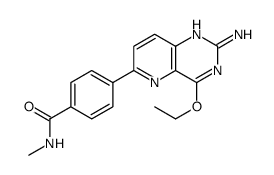 4-(2-amino-4-ethoxypyrido[3,2-d]pyrimidin-6-yl)-N-methylbenzamide Structure
