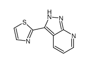 2-(2H-pyrazolo[3,4-b]pyridin-3-yl)-1,3-thiazole Structure